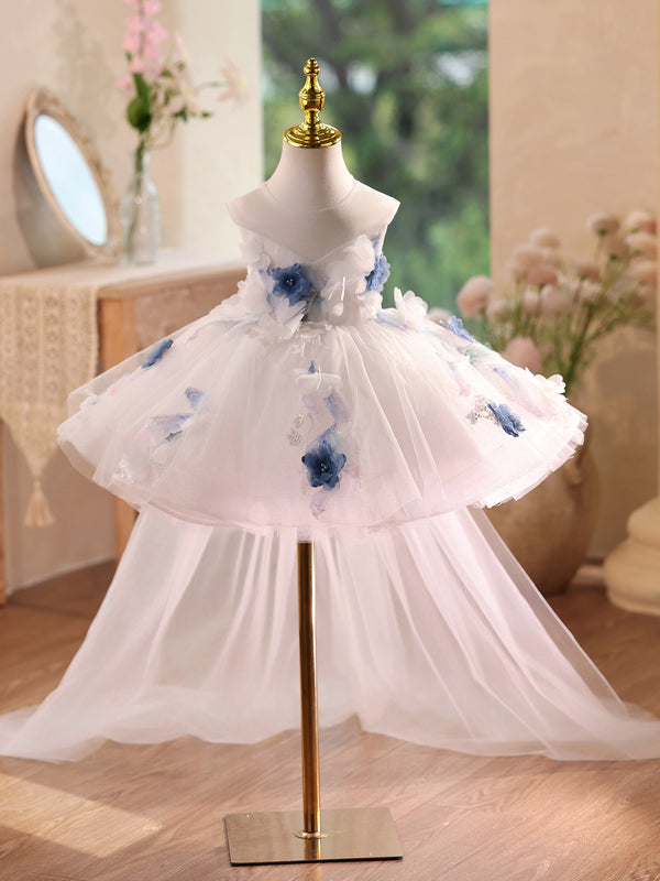 Sleeveless Knee-length Baby First Birthday Girl Dress