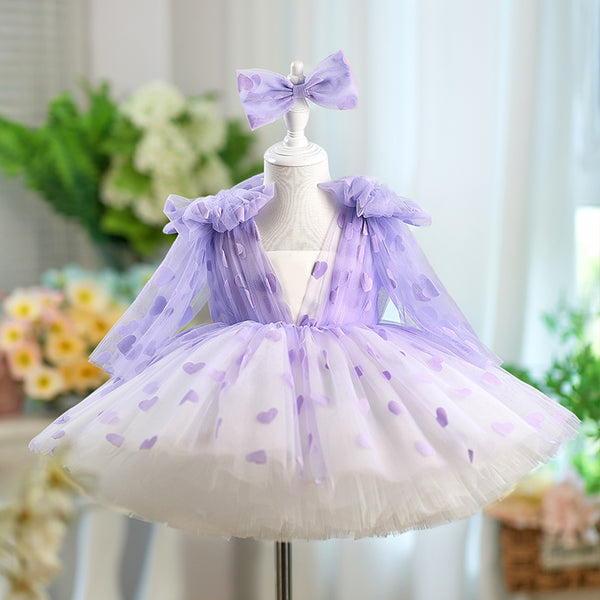 Sleeveless Knee-length Girl Birthday Dress