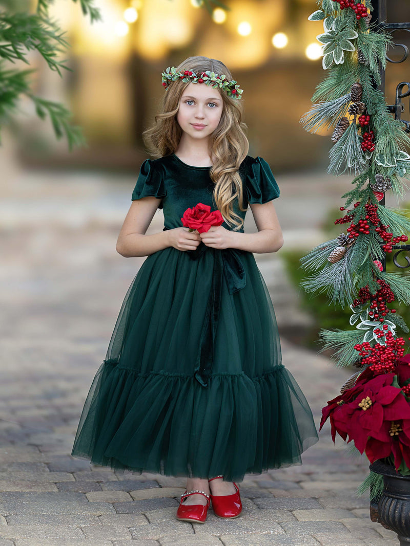 Emerald Green Holiday Dress