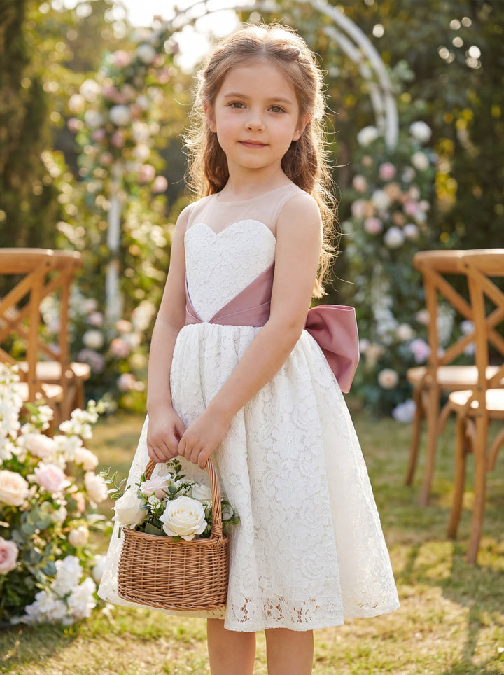 pink dress for birthday Birthday Girls Asymmetric Ruffled Blush Pageant Dress Celestial 3101 Pre-order 11-12 years / Blush -As in the picture (MistyRose)
