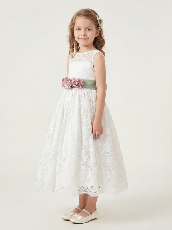 sachin and babi light blue dress Black Sleeveless Velvet Lace-Insert Top & Pleated Skirt Set main image 0