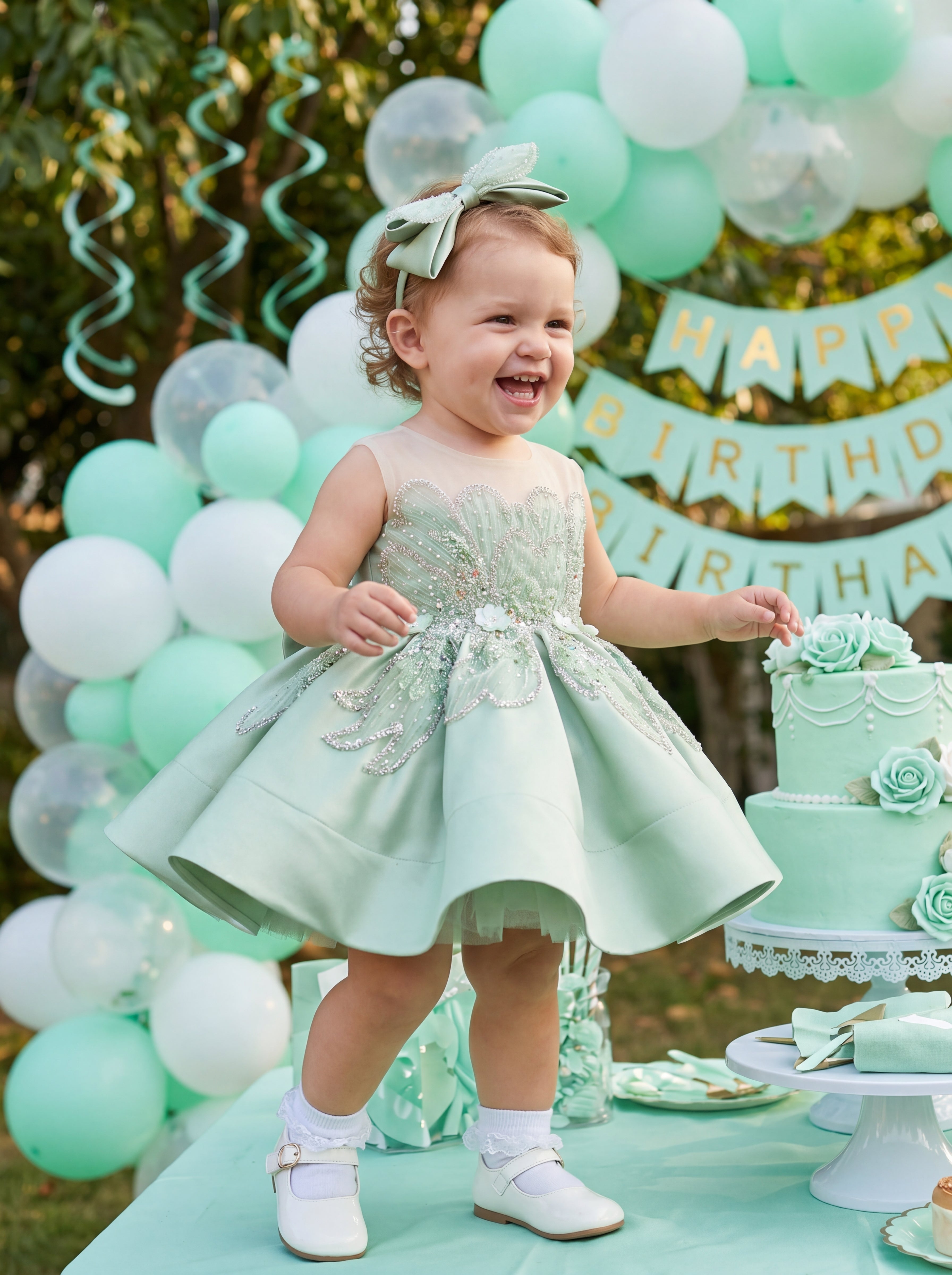 green dress for birthday party Amazon.com: EASEDAILY Light up Girls Dress Glitter Sequin Green Tulle Mesh  Ruffle LED Casual Dresses for Birthday Party: Clothing, Shoes & Jewelry