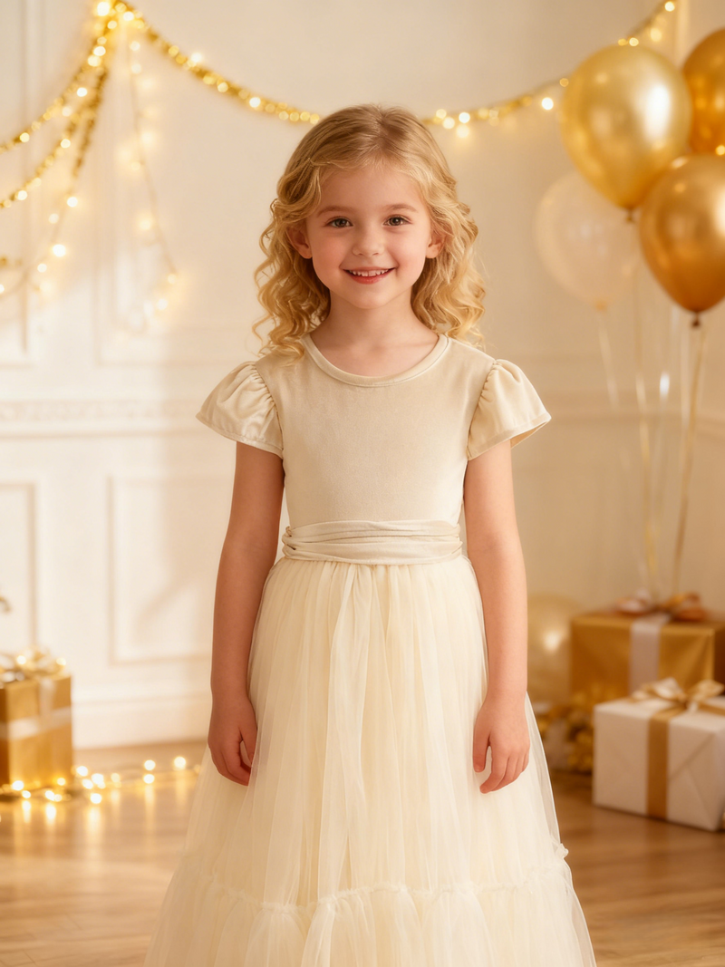 Champagne Party Dress