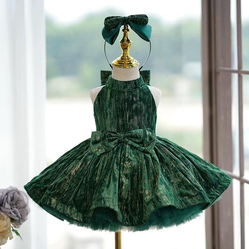 Sleeveless Knee-length Baby Girl Dress