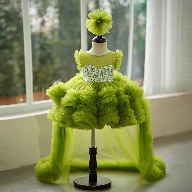 Sleeveless Asymmetrical Baby Girl Dress