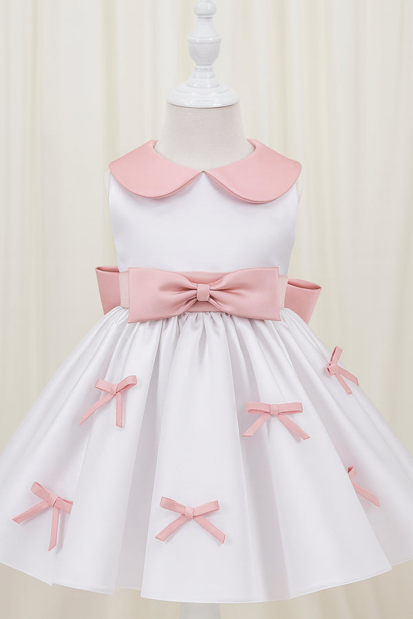 Sleeveless Knee-length Baby Flower Girl Dress